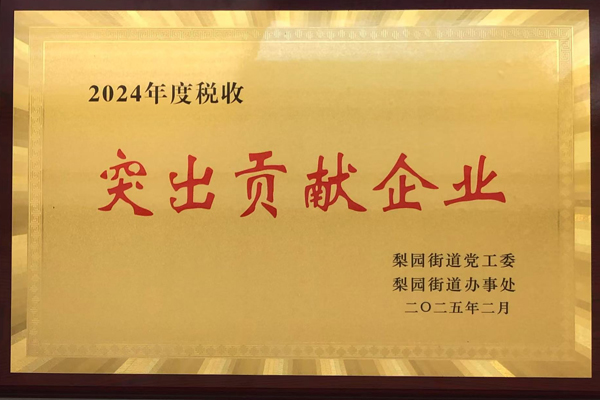 2024年度稅收突出項獻(xiàn)企業(yè)